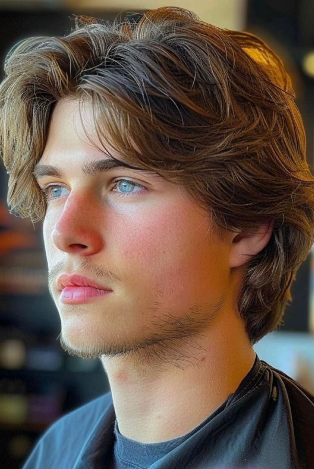 Coupe brune naturelle wavy